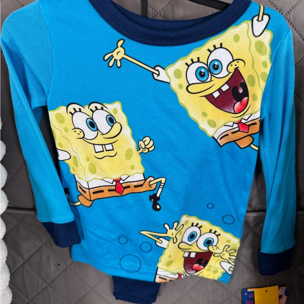Vibrant Blue SpongeBob SquarePants Apparel